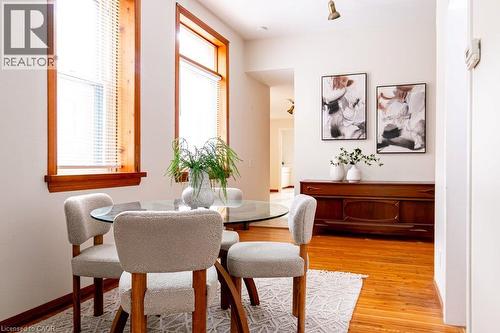 218 Bay Street S, Hamilton, ON - Indoor Photo Showing Dining Room