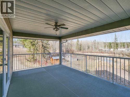 380 Dennis Road, Quesnel, BC - Outdoor With Deck Patio Veranda With Exterior