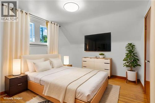 Virtually Staged - 86 Christopher Drive, Cambridge, ON - Indoor Photo Showing Bedroom