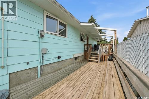 29 Macdowall Crescent, Prince Albert, SK - Outdoor With Deck Patio Veranda With Exterior