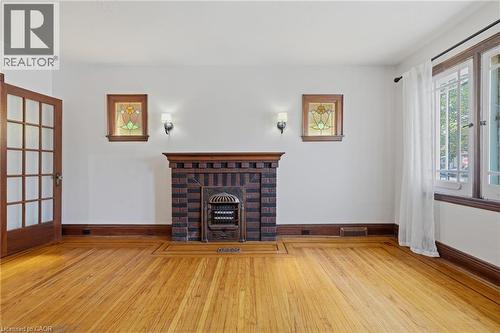 252 Fairfield Avenue, Hamilton, ON - Indoor With Fireplace
