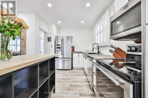 60 Galbraith Drive, Hamilton, ON - Indoor Photo Showing Kitchen With Upgraded Kitchen