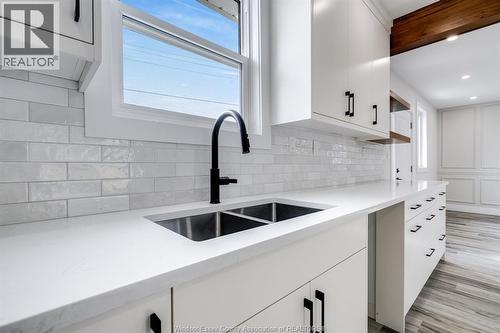 1175 Highway 77, Leamington, ON - Indoor Photo Showing Kitchen With Double Sink