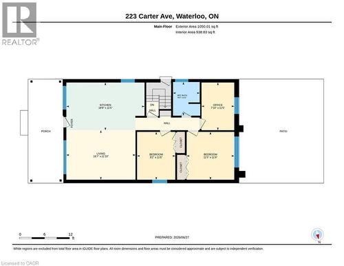 Floor plan - 223 Carter Avenue, Waterloo, ON - Other