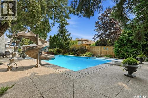 431 Rogers Court, Saskatoon, SK - Outdoor With In Ground Pool With Backyard