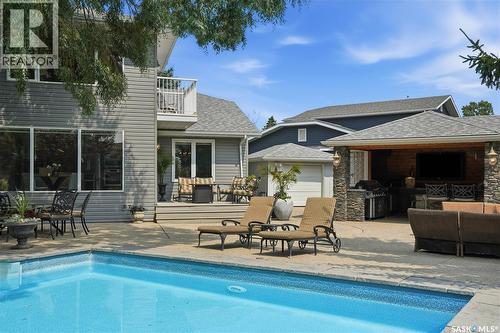 431 Rogers Court, Saskatoon, SK - Outdoor With In Ground Pool With Deck Patio Veranda