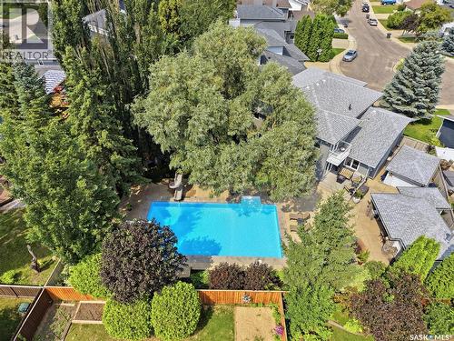431 Rogers Court, Saskatoon, SK - Outdoor With In Ground Pool With View