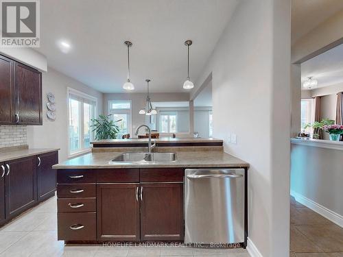 73 Graihawk Drive, Barrie, ON - Indoor Photo Showing Kitchen With Double Sink