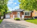 Brick exterior with white trim and a black shingled roof - 90 Arlington Boulevard, Kitchener, ON  - Outdoor 