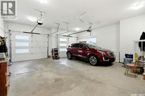 701 Casper Crescent, Warman, SK - Indoor Photo Showing Garage