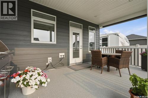 701 Casper Crescent, Warman, SK - Outdoor With Deck Patio Veranda With Exterior