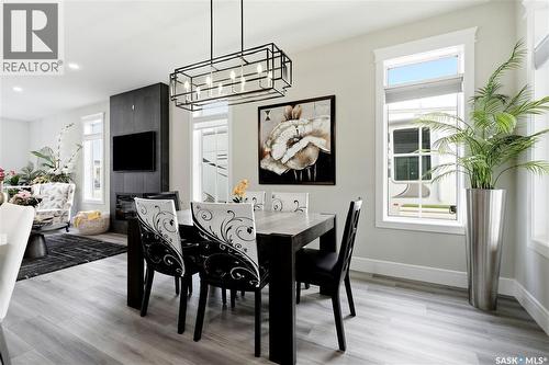 701 Casper Crescent, Warman, SK - Indoor Photo Showing Dining Room