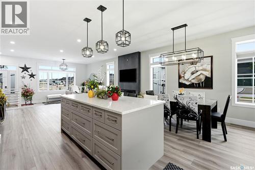 701 Casper Crescent, Warman, SK - Indoor Photo Showing Dining Room