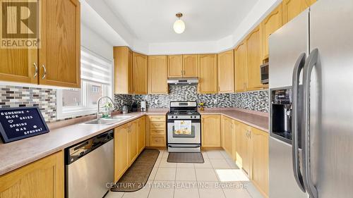 13 Pamgrey Road, Markham, ON - Indoor Photo Showing Kitchen With Stainless Steel Kitchen With Double Sink