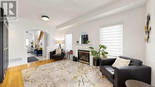 13 Pamgrey Road, Markham, ON - Indoor Photo Showing Living Room With Fireplace