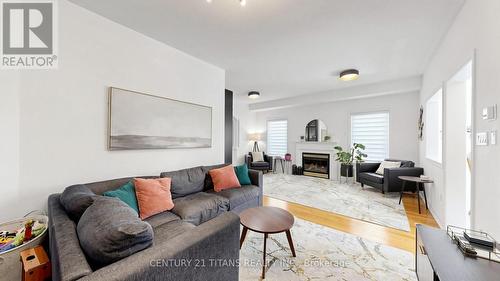13 Pamgrey Road, Markham, ON - Indoor Photo Showing Living Room With Fireplace