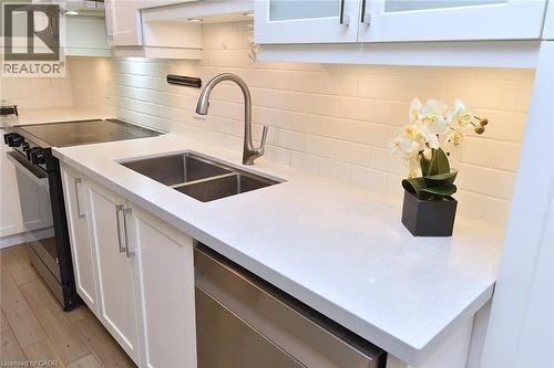 519 Southridge Drive, Hamilton, ON - Indoor Photo Showing Kitchen With Double Sink