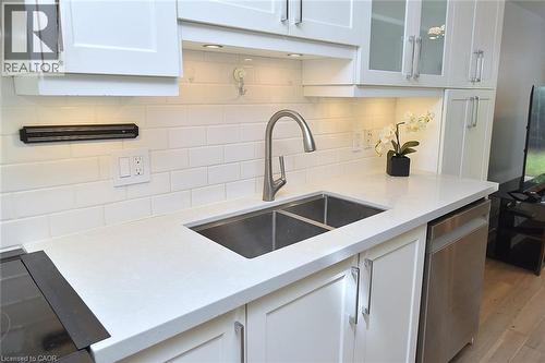 519 Southridge Drive, Hamilton, ON - Indoor Photo Showing Kitchen With Double Sink