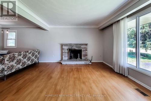 138 Rifle Range Road, Hamilton, ON - Indoor Photo Showing Living Room With Fireplace