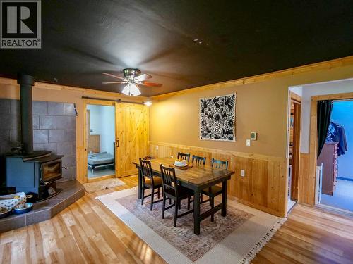 3861 Hillcrest Road, Quesnel, BC - Indoor Photo Showing Other Room With Fireplace