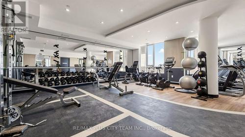 C706 - 4878 Powers Common, Burlington, ON - Indoor Photo Showing Gym Room