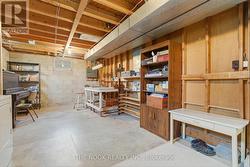 Basement workbench area - 