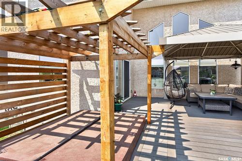 69 Goldenglow Drive, Moose Jaw, SK - Outdoor With Deck Patio Veranda With Exterior