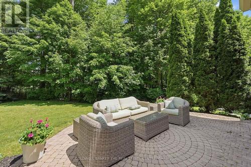 Backyard Stone patio - 49 Falling Leaf Court, Aurora, ON - Outdoor