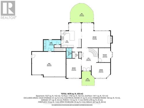 Floor Plan Main Floor - 49 Falling Leaf Court, Aurora, ON - Other