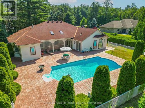 58 Mourning Dove Trail, Tiny, ON - Outdoor With In Ground Pool
