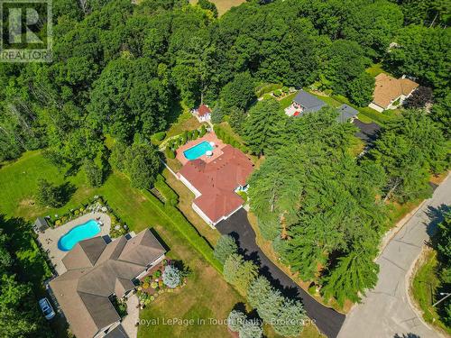 58 Mourning Dove Trail, Tiny, ON - Outdoor With In Ground Pool With View
