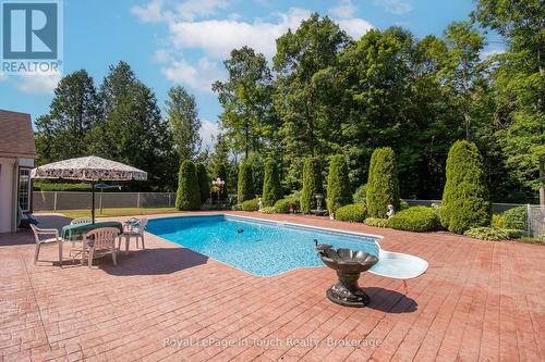 58 Mourning Dove Trail, Tiny, ON - Outdoor With In Ground Pool With Backyard