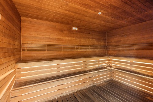 Sauna - Ph4001-1050 Rue Drummond, Montréal (Ville-Marie), QC - Indoor Photo Showing Other Room