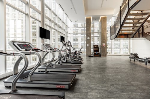 Salle d'exercice - Ph4001-1050 Rue Drummond, Montréal (Ville-Marie), QC - Indoor Photo Showing Gym Room