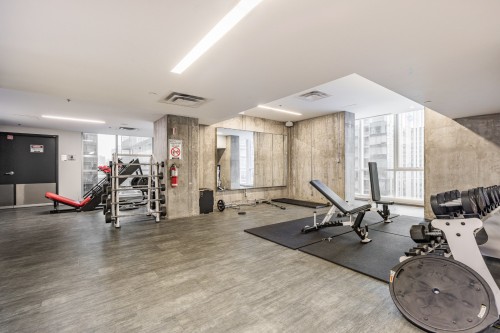 Salle d'exercice - Ph4001-1050 Rue Drummond, Montréal (Ville-Marie), QC - Indoor Photo Showing Gym Room