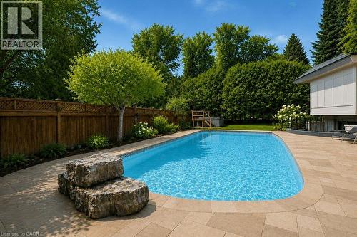 1352 Nocturne Court, Mississauga, ON - Outdoor With In Ground Pool With Backyard