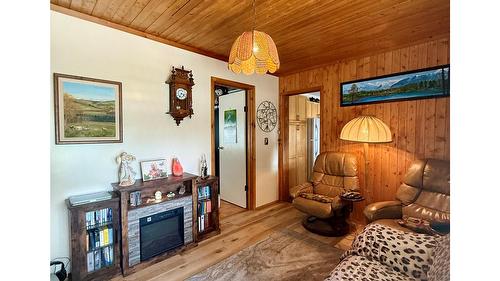 6532 Wasa Lake Park Drive, Wasa, BC - Indoor With Fireplace