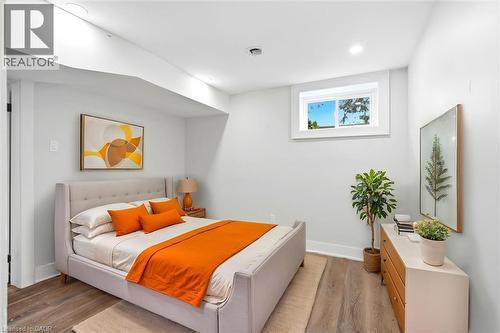 Viturally Staged Secondary Bedroom - 16 Ronaldshay Avenue, Hamilton, ON - Indoor Photo Showing Bedroom