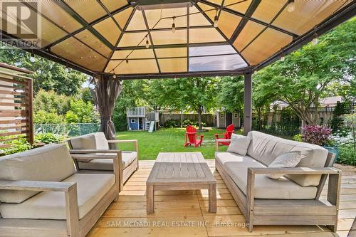 1440 Leda Avenue, Mississauga, ON - Outdoor With Deck Patio Veranda With Exterior