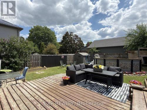 608 Highview Drive, St. Thomas, ON - Outdoor With Deck Patio Veranda