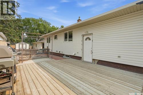 144 Orchard Crescent, Regina, SK - Outdoor With Deck Patio Veranda With Exterior