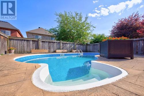 93 Scepter Place, Whitby, ON - Outdoor With In Ground Pool With Backyard