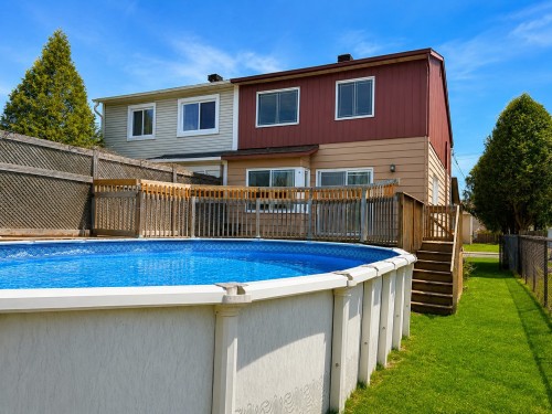 Piscine - 259 5E Avenue, Pincourt, QC - Outdoor With Above Ground Pool With Exterior
