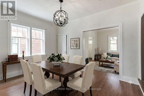 Virtually staged for inspiration - 17 Whitney Place, Kitchener, ON - Indoor Photo Showing Dining Room