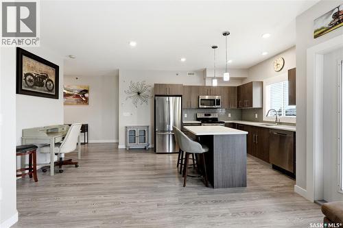 314 142 Pawlychenko Lane, Saskatoon, SK - Indoor Photo Showing Kitchen With Upgraded Kitchen