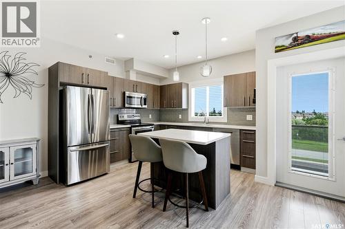 314 142 Pawlychenko Lane, Saskatoon, SK - Indoor Photo Showing Kitchen With Upgraded Kitchen