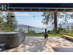 Patio off recreational room. - 