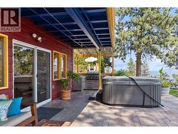Patio off recreational room. - 