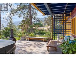 Patio off recreational room. - 