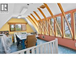 Artist studio above garage. - 